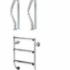 Ladder 2-delig - RVS 316 - 4 Treden - 124cm -swimming pool Sales LADDER FLEXINOX