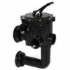 Zeswegkraan 2" Sidemount - Pentair Triton TR100 -swimming pool Sales TRITONZESWEGKRAANZWART 1