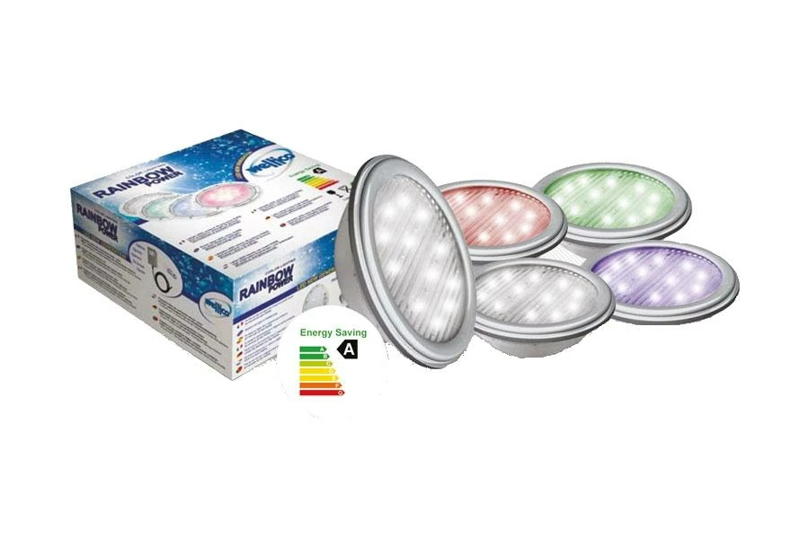 Weltico LED Schijnwerper Rainbow Power (10 Kleuren) - (36W - 2600 Lumen - RGB) 2 Weltico LED Schijnwerper Rainbow Power (10 Kleuren) - (36W - 2600 Lumen - RGB)